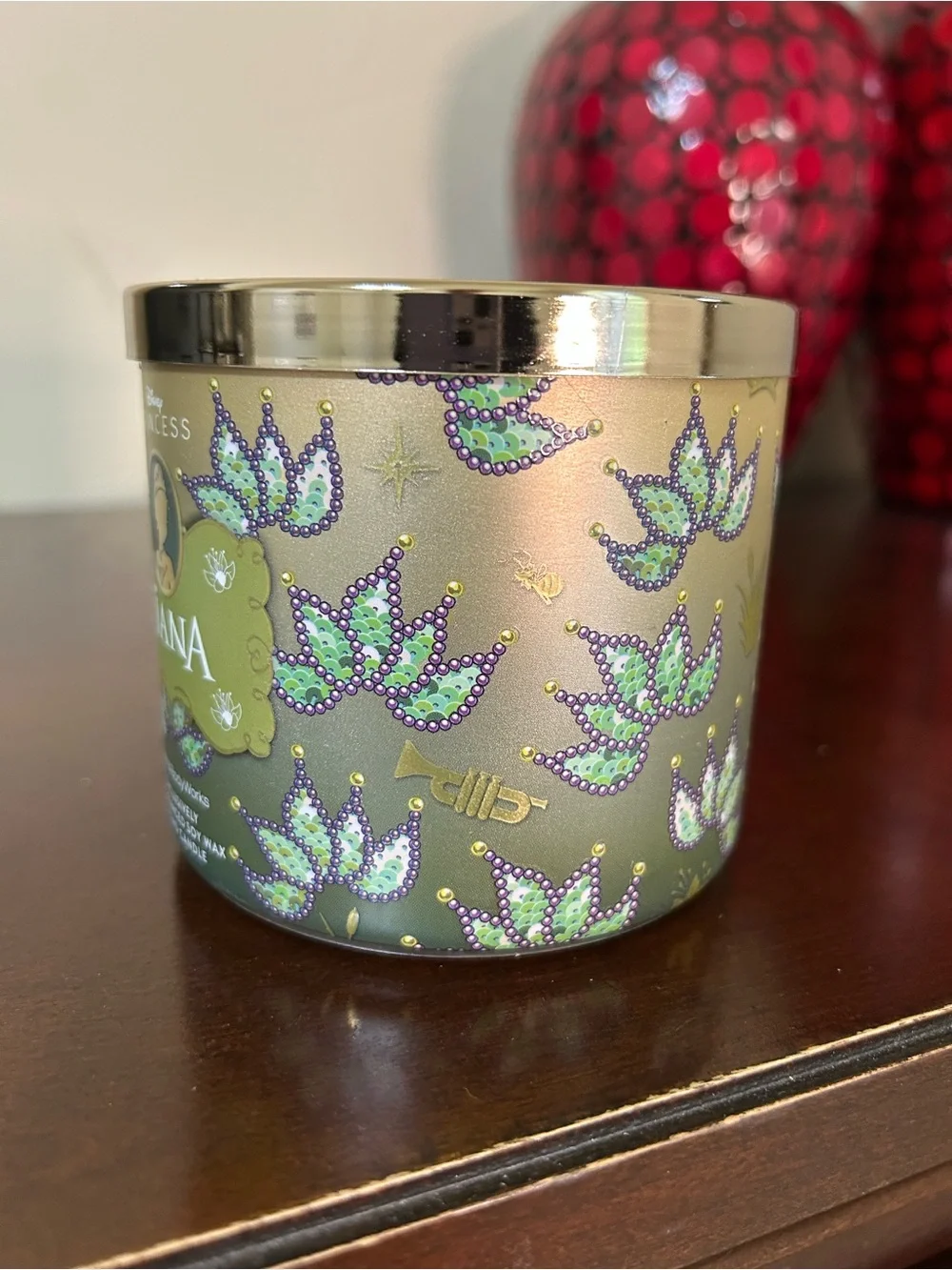 Bath & Body Works Disney Princess Tiana Scented 3 Wick Candle
